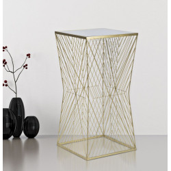 Support Téléphone Lignes I – Structure cristalline 50x50x100 cm