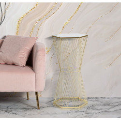 Support Téléphone Lignes II – Élégance équilibrée 40x35x80 cm