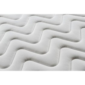 DEKO DREAM Hotel Supreme Ensemble matelas + sommier 160 x 200 cm - Ressorts - 7 zones - 27 cm - Ferme