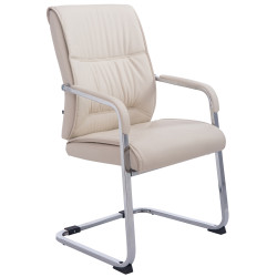 Chaise visiteur XL Anubis | crème