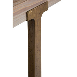 Table à manger Ankara – Élégance longiligne 180x90x78 cm