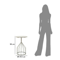 Tasse de Table – Délicatesse chic Ø37,5x58 cm