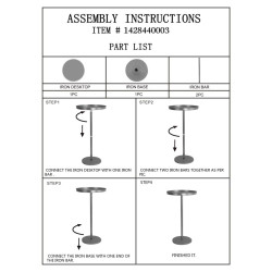 Table Doha Petite – Finesse contemporaine Ø41x80 cm