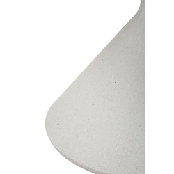 Table Blanche – Minimalisme raffiné Ø42x40 cm