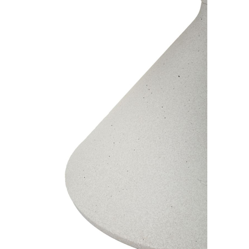 Table Blanche – Minimalisme raffiné Ø42x40 cm