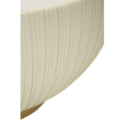 Table basse Elge Grande – Modernité subtile Ø71x38 cm