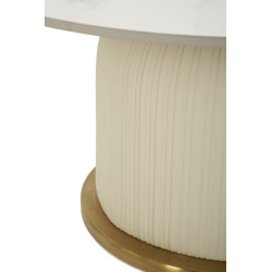Table basse Nova Grande – Design lumineux Ø80x39,5 cm