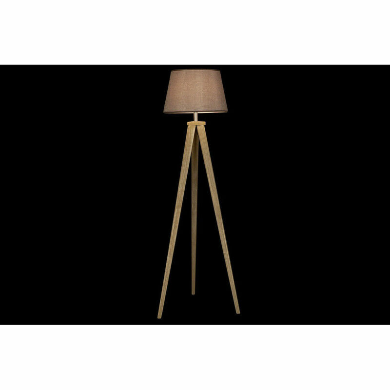 Lampadaire DKD Home Decor 40 x 40 x 154 cm Naturel Gris Marron 250 V 60 W Pin (2 Unités)