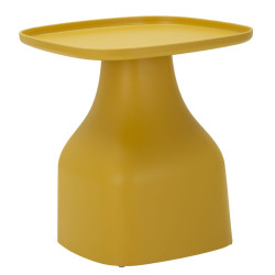 Table Gea Jaune Haute – Touche solaire 48x48x50 cm