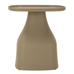 Table Gea Grise Haute – Sobriété urbaine 48x48x50 cm