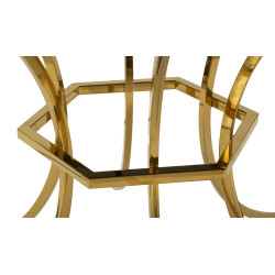 Table de salle à manger Shanty – Charme arrondi Ø100x80 cm