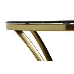 Table de bar Shanty – Glamour vertical Ø60x108 cm