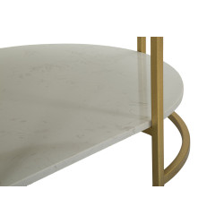Table basse Izmir – Sobriété orientale 90x60x45 cm