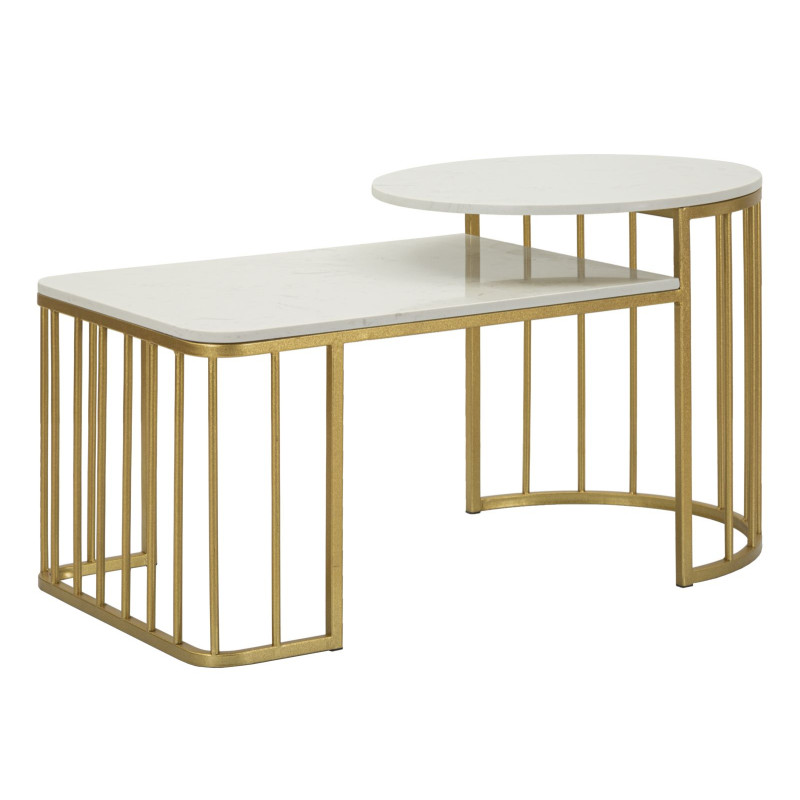 Table basse Ankara – Équilibre moderne 90x50x50 cm