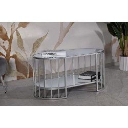 Table basse Smirne – Inspiration côtière 90x50x45 cm