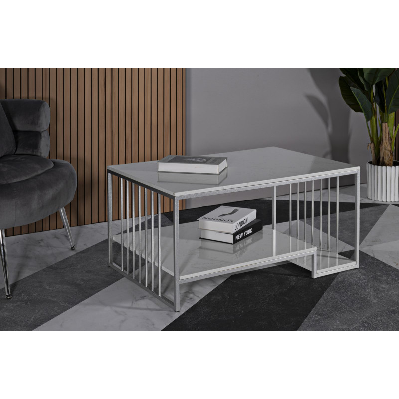 Table basse Kayseri – Élégance turque 90x60x45 cm