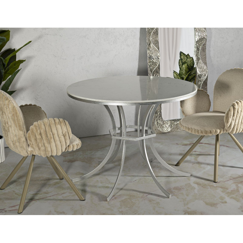 Table à manger Istanbul – Majesté circulaire Ø100x76,5 cm