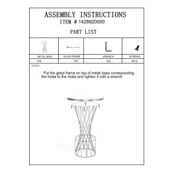 Table de bar Tour Neuve – Allure contemporaine Ø70x103 cm