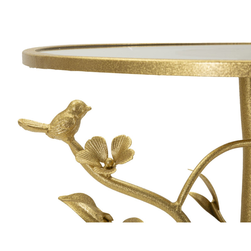 Oiseaux de Table en Verre – Légèreté brillante Ø38x60 cm