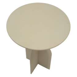 Table Dune – Forme fluide Ø45x58 cm