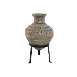 Vase Home ESPRIT Noir Beige...
