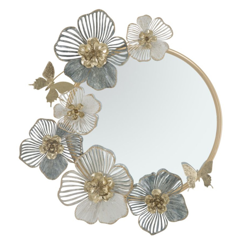 Miroir mural Amy 63x6,4x70,5 cm – Courbes douces et design contemporain