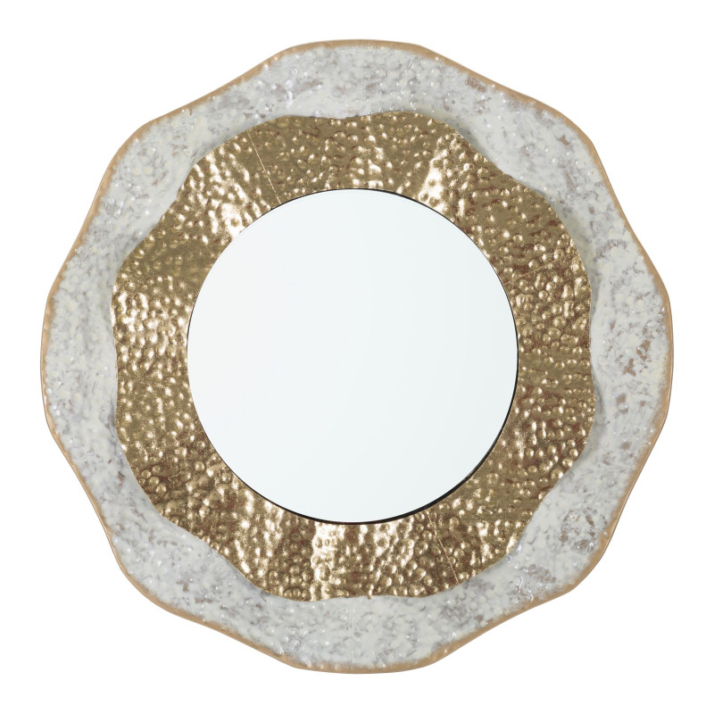 Miroir mural Shai light Ø54,5x4,5 cm – Luminosité subtile et touche raffinée