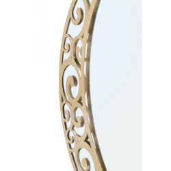 Miroir mural Luna Astratta Ø72x1 cm – Élégance lunaire et style artistique