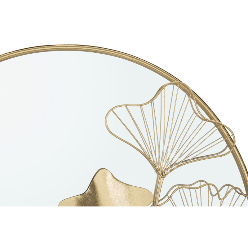 Miroir mural à fleur 75x3,5x72 cm – Inspiration florale et charme délicat