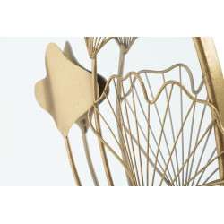 Miroir mural à fleur 75x3,5x72 cm – Inspiration florale et charme délicat