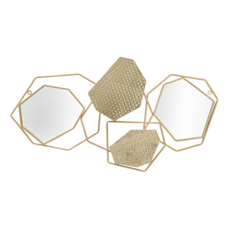 Miroir mural en pierre 91x4x52 cm – Texture minérale et sophistication naturelle