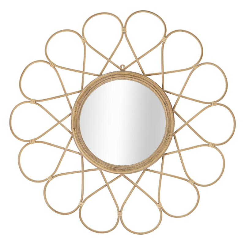 Miroir mural Almeria 65,5x3 cm – Simplicité élégante et reflets lumineux