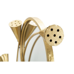 Miroir mural Triple Flow 65x8x88 cm – Courbes dynamiques et style artistique