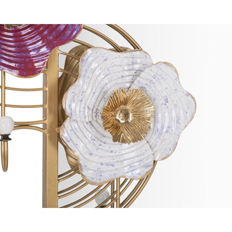 Miroir mural Lovis 75x9,5x64,1 cm – Reflets profonds et design audacieux