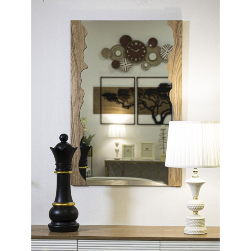 Miroir mural Forme 60x1,5x90 cm – Courbes épurées et allure design