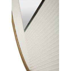 Miroir mural Tolosa Ø80x4 cm – Ligne ronde et charme classique revisité