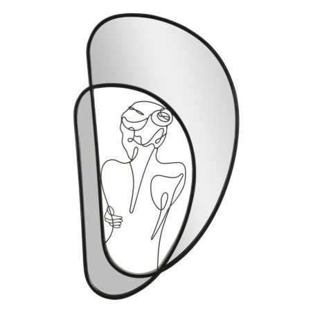 Miroir mural 40,6x3,2x70,5 cm – Discrétion raffinée et style contemporain