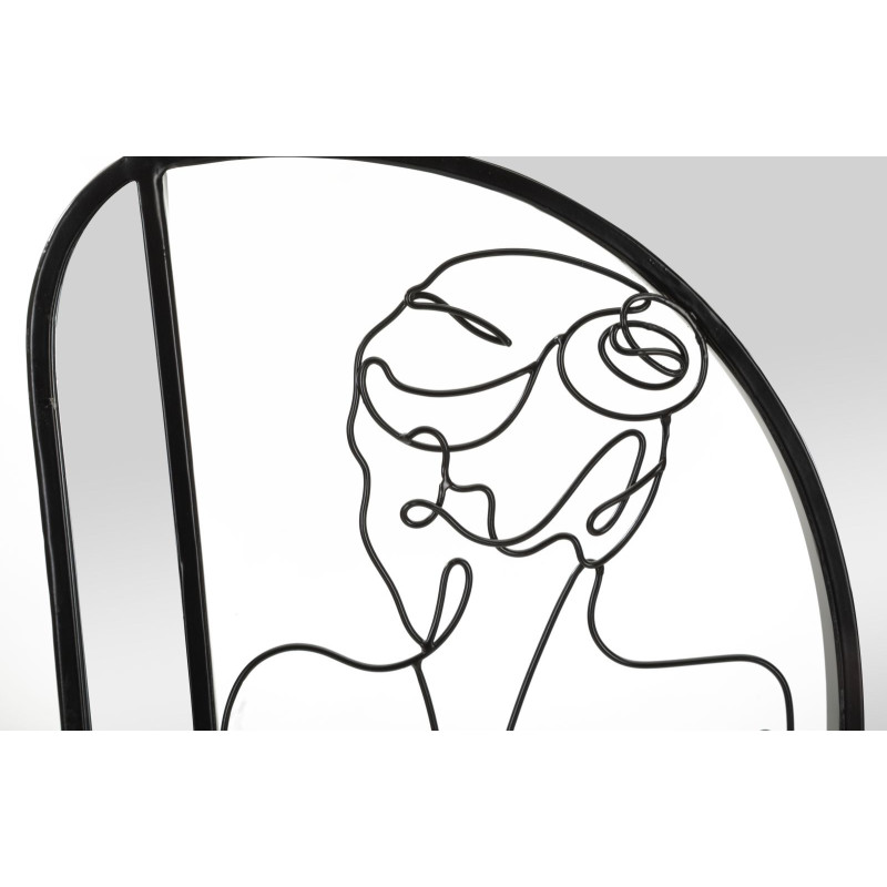 Miroir mural 40,6x3,2x70,5 cm – Discrétion raffinée et style contemporain