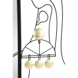 Miroir mural Eleonor 64,8x3,8x85 cm – Élégance baroque et allure majestueuse