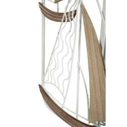 Miroir mural Adriatic 60x4,4x60 cm – Inspiration marine et équilibre visuel