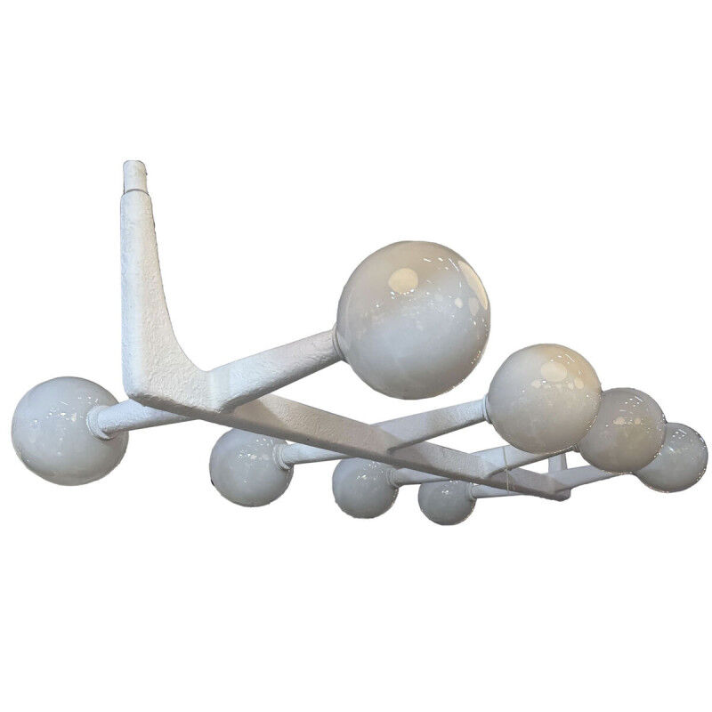 Suspension Home ESPRIT Blanc Métal Verre 110 x 45 x 23 cm