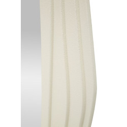 Miroir mural Dafne blanc 90x4x165 cm – Pureté lumineuse et élégance monumentale