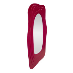 Miroir mural Dafne fuchsia 90x4x165 cm – Couleur vibrante et sophistication glamour