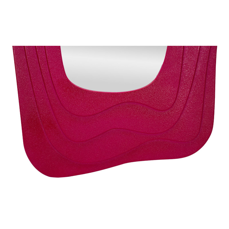 Miroir mural Dafne fuchsia 90x4x165 cm – Couleur vibrante et sophistication glamour