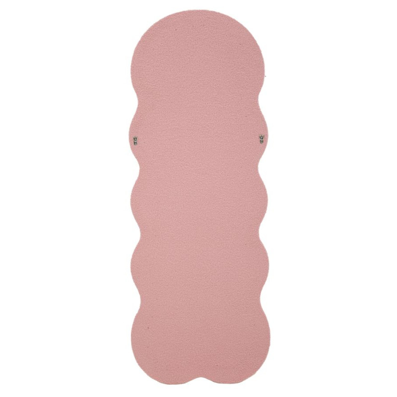 Miroir mural Rose ours en peluche 60x4x160 cm (miroir 39x137 cm) – Charme tendre et design unique