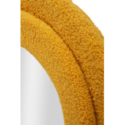 Miroir mural Teddy moutarde 60x4x160 cm – Couleur chaleureuse et style élégant