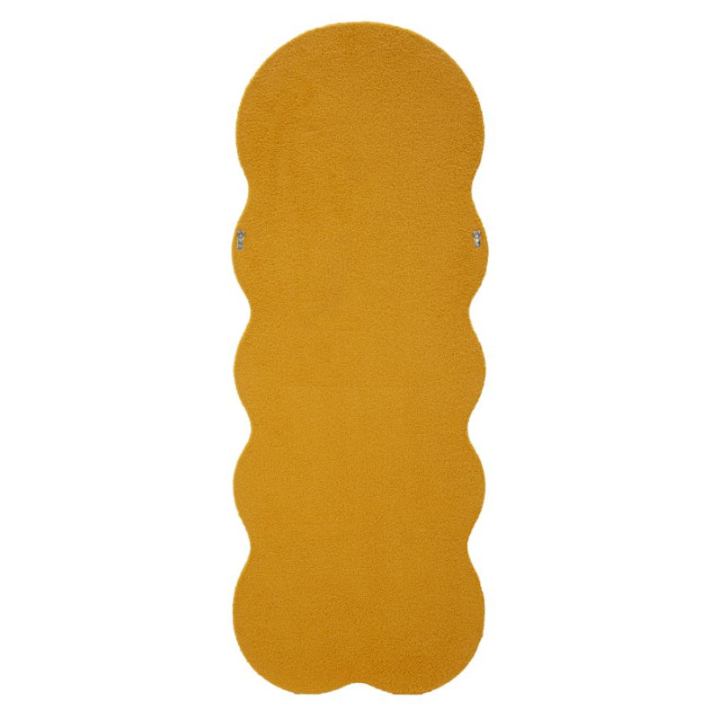 Miroir mural Teddy moutarde 60x4x160 cm – Couleur chaleureuse et style élégant