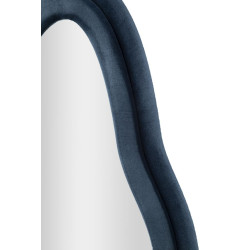 Miroir mural Chanel bleu 60x4x160 cm – Luxe contemporain et sophistication velours