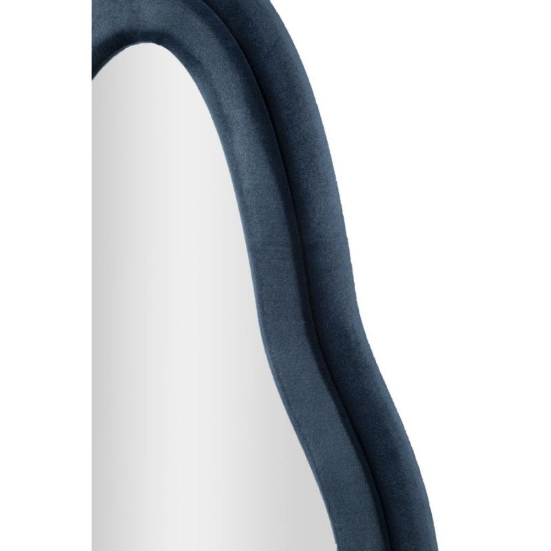 Miroir mural Chanel bleu 60x4x160 cm – Luxe contemporain et sophistication velours
