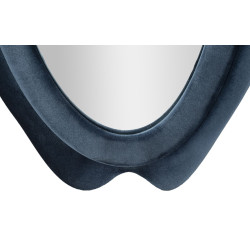 Miroir mural Chanel bleu 60x4x160 cm – Luxe contemporain et sophistication velours